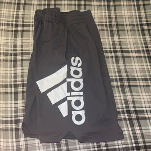Grey Adidas shorts
